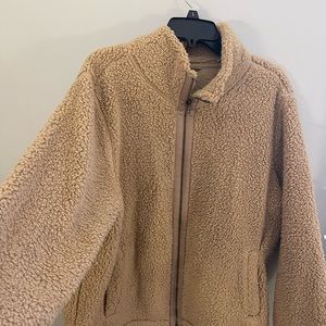 Old navy Sherpa zip up jacket xl